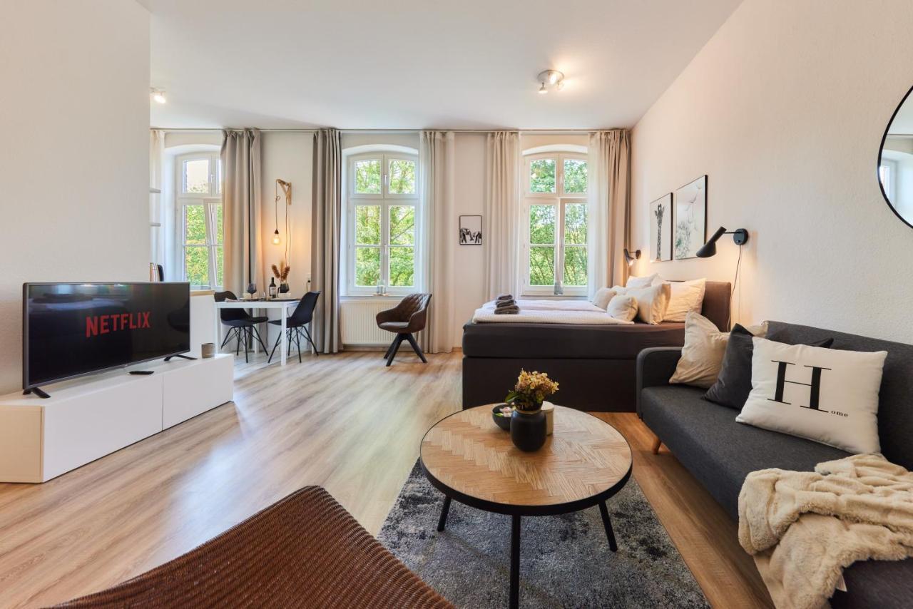 Studio3 Zentral Und Ruhig Mit Parkplatz, 5 Min Z Bali-T Und Gop, Boxspringbett Bad Oeynhausen Zewnętrze zdjęcie