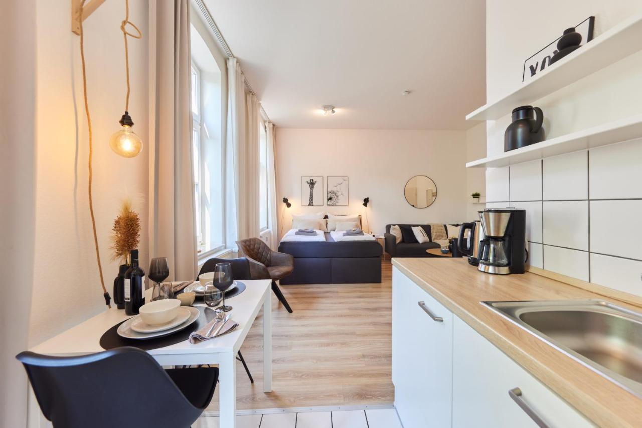 Studio3 Zentral Und Ruhig Mit Parkplatz, 5 Min Z Bali-T Und Gop, Boxspringbett Bad Oeynhausen Zewnętrze zdjęcie