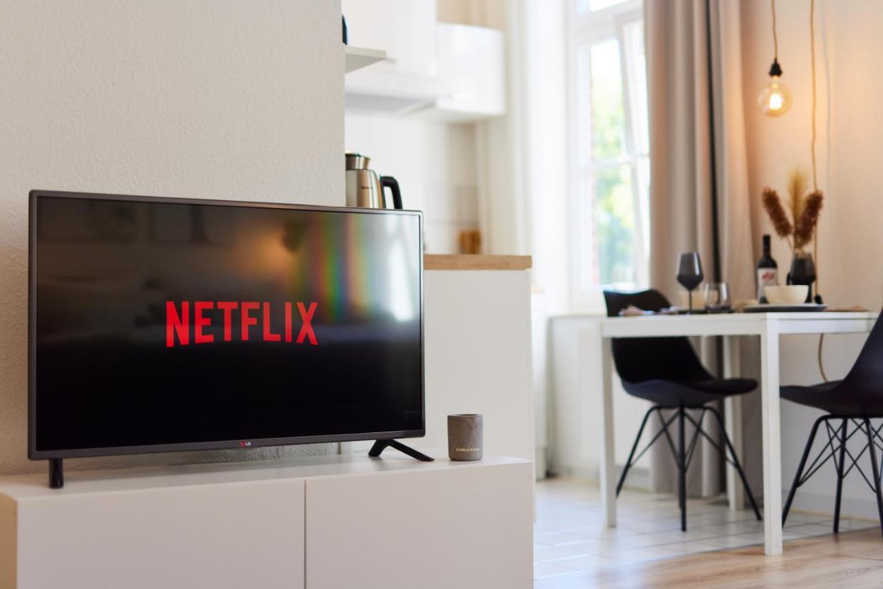 Studio3 Zentral Und Ruhig Mit Parkplatz, 5 Min Z Bali-T Und Gop, Boxspringbett Bad Oeynhausen Zewnętrze zdjęcie