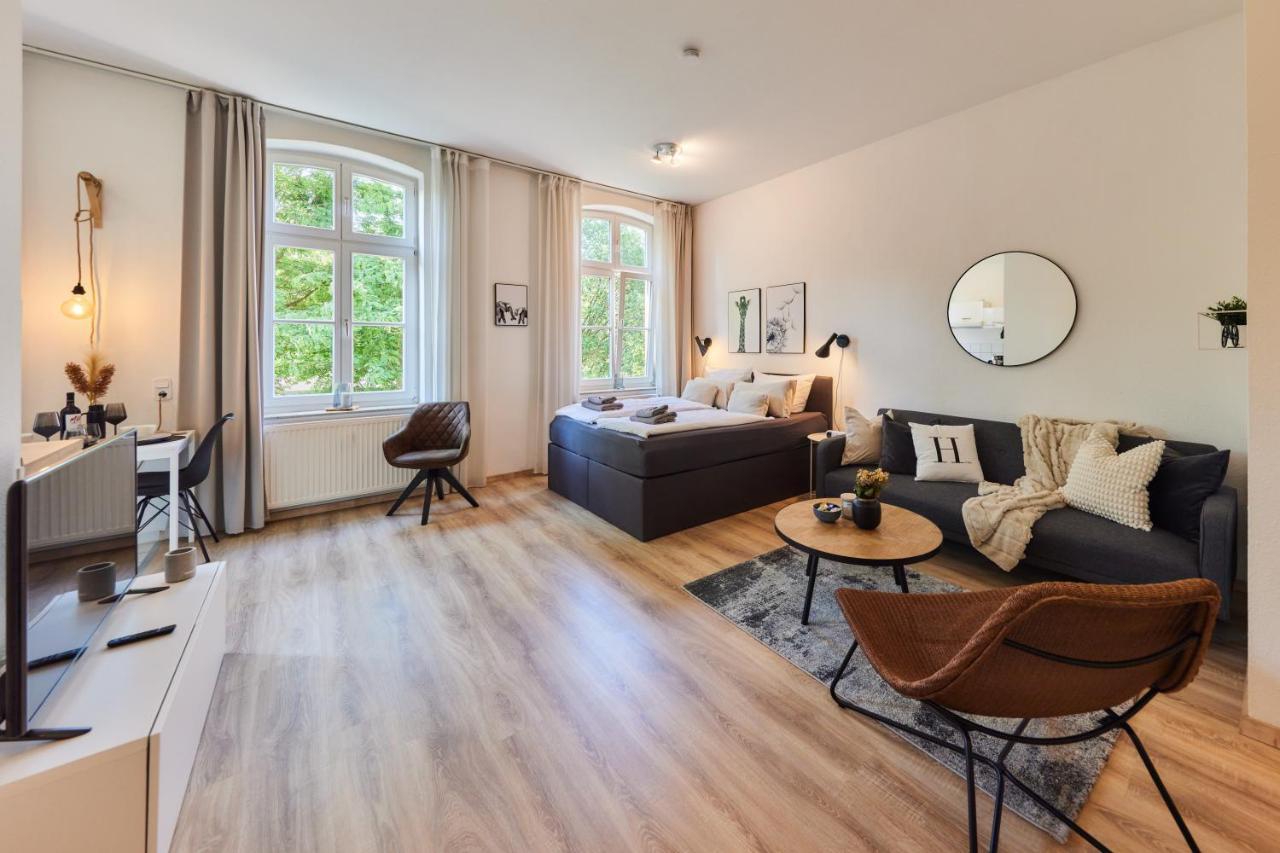 Studio3 Zentral Und Ruhig Mit Parkplatz, 5 Min Z Bali-T Und Gop, Boxspringbett Bad Oeynhausen Zewnętrze zdjęcie